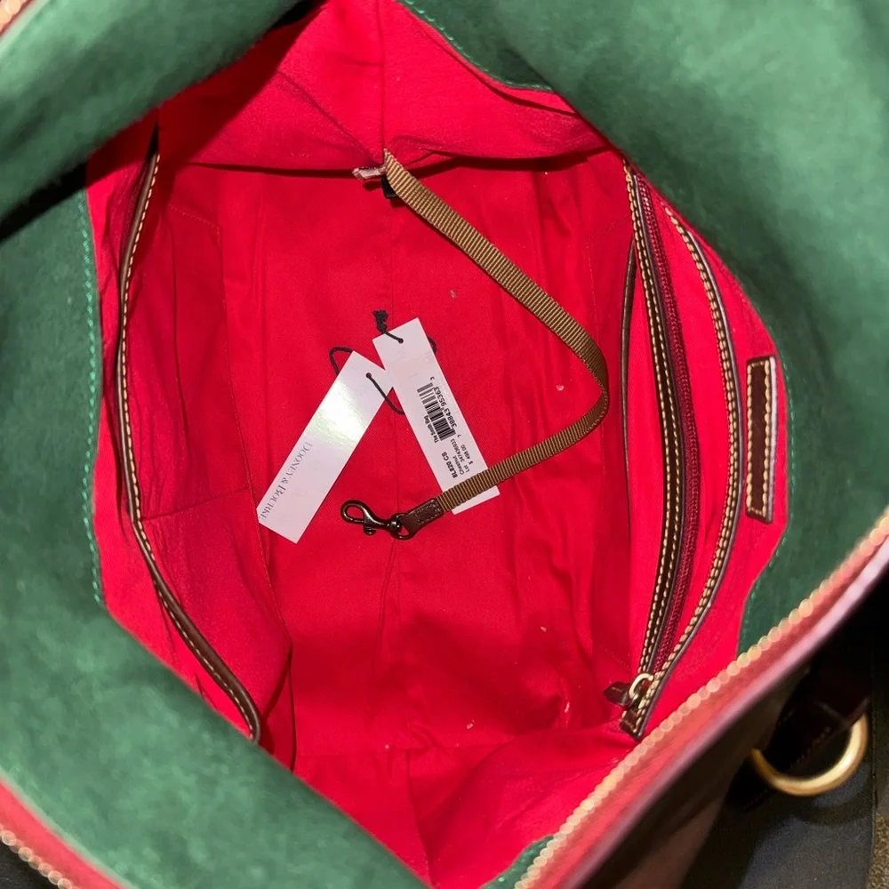 Dooney & Bourke Florentine Chestnut Smith Bag - Picture 7 of 10